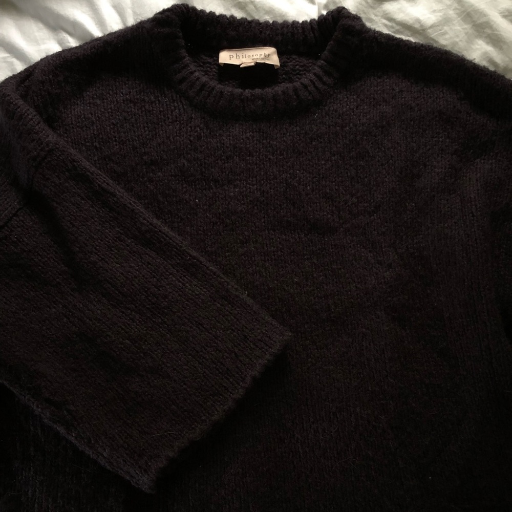 Philosophy sweater